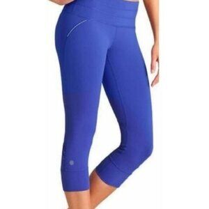 ATHLETA Relay Capri Leggings Blue
